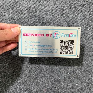 In tem nhãn nhôm có mã QR giá gốc tận xưởng