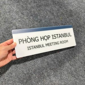 In bảng tên phòng song ngữ Việt - Anh giá gốc tận xưởng