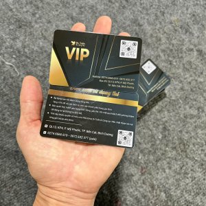 In thẻ VIP bằng nhựa PVC giá rẻ, in nhanh tại TP.  HCM