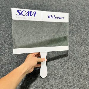 In bảng đón khách sân bay kích thước A4, A5 giá xưởng