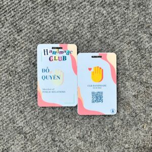 In thẻ thành viên bằng nhựa PVC chất lượng, giá xưởng